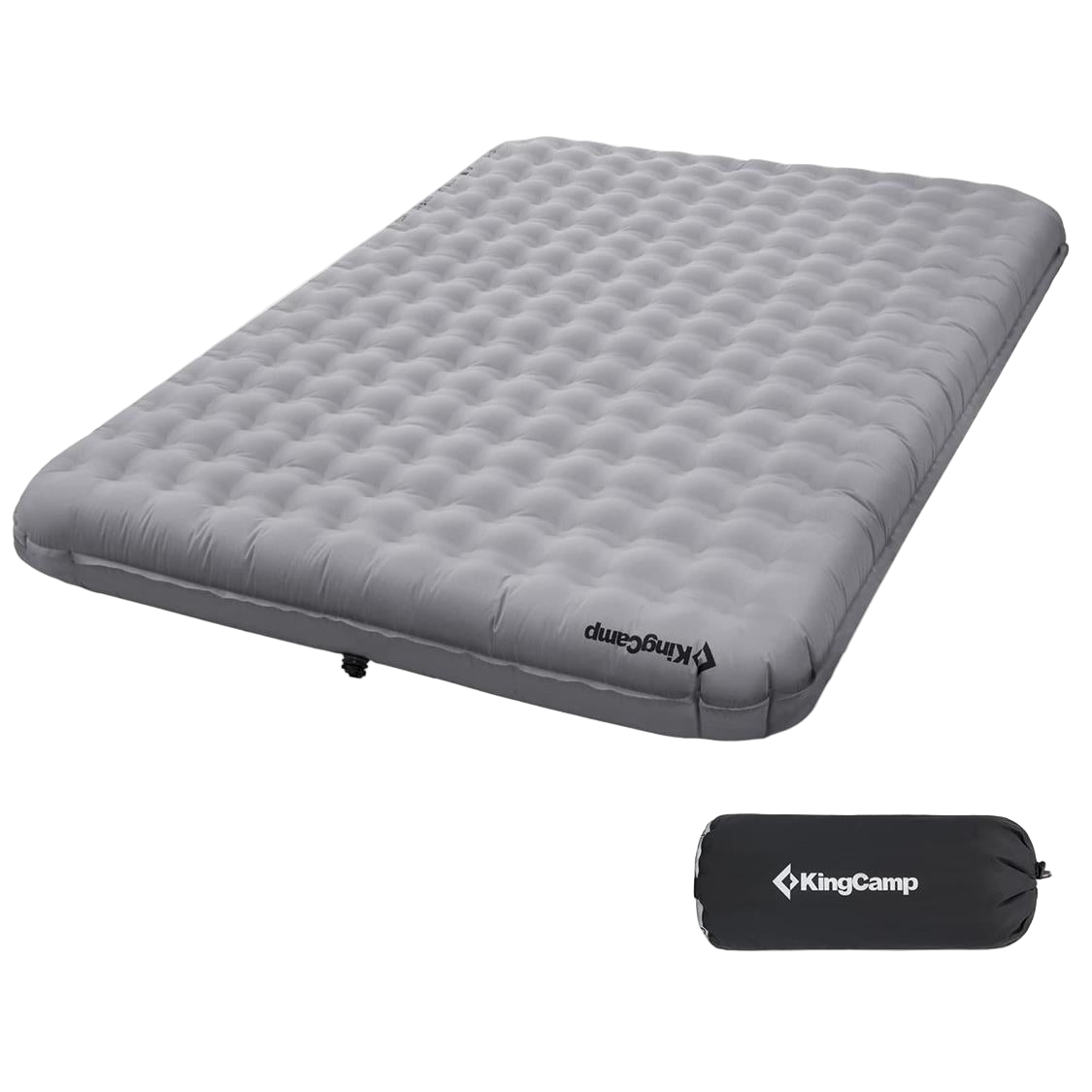 KingCamp Insulated Double Sleep Pad w/Inflator Bag