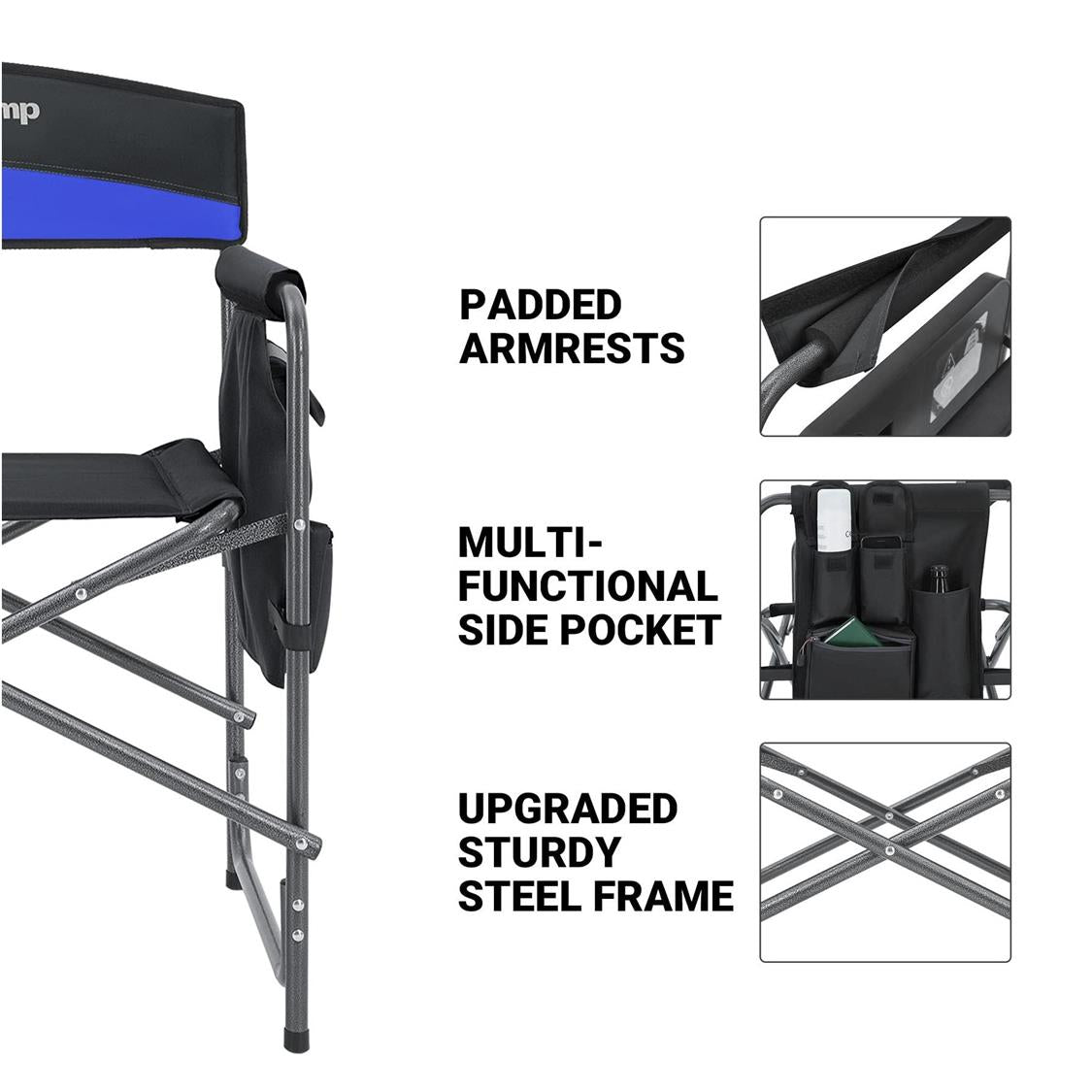 KingCamp Director Camping Chair 2 pack (3)