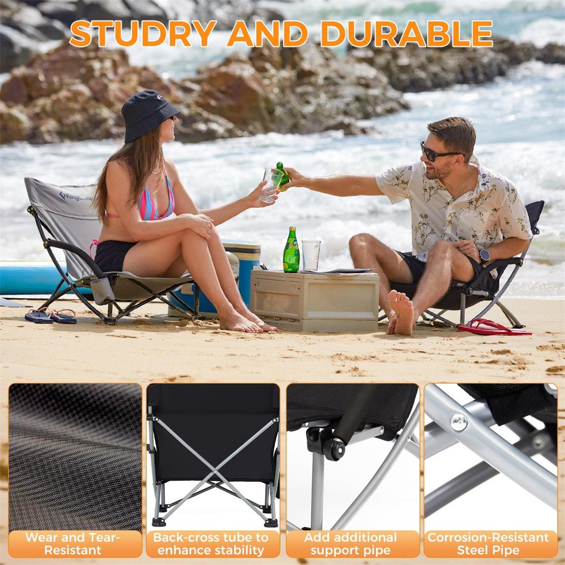 KingCamp Beach and Festival Chair (3)