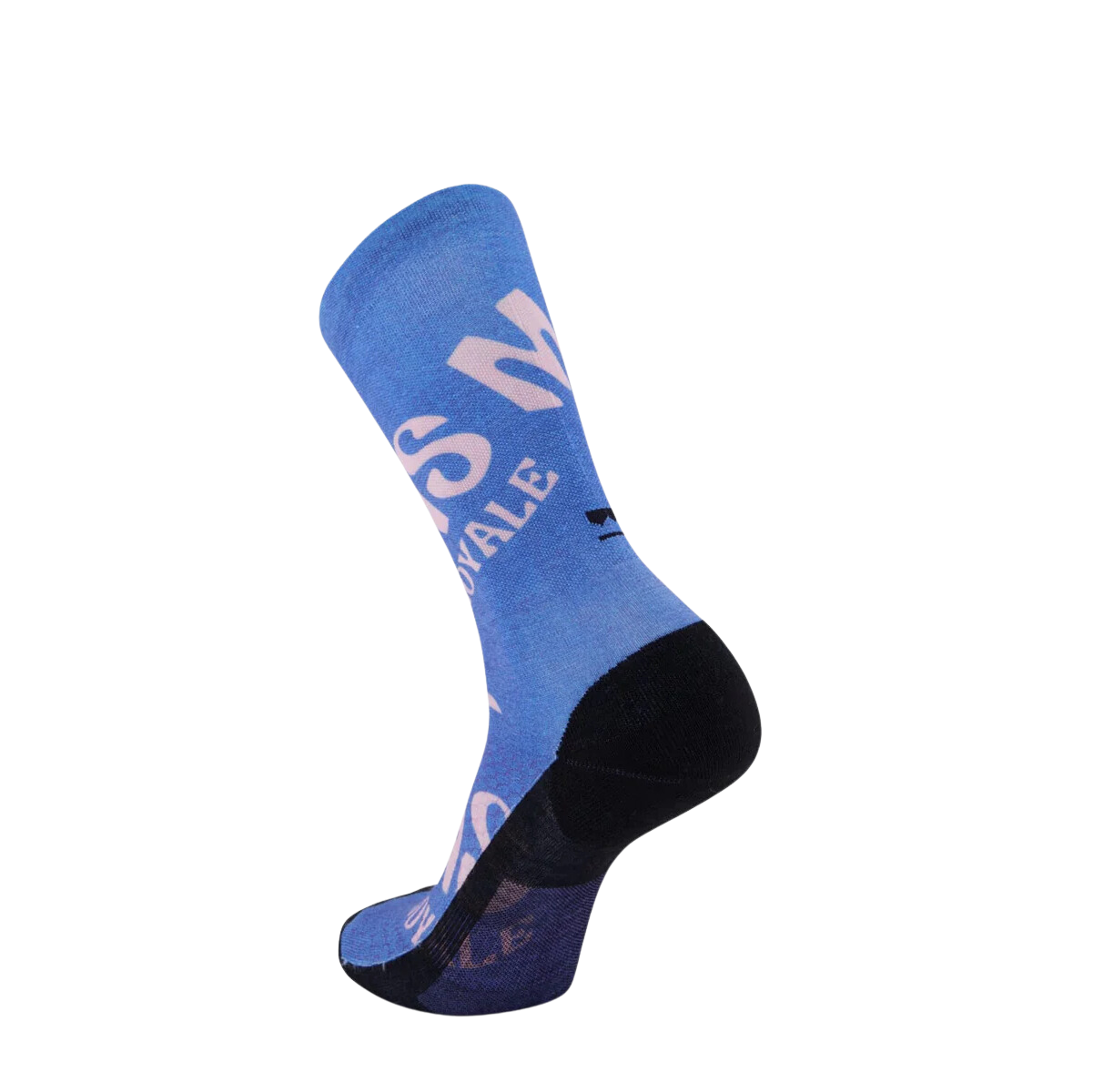 Mons Royale Atlas Crew Sock Digital-Blue Trippy