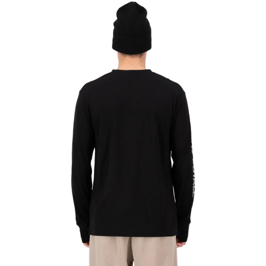 Mons Royale Yotei Men's Merino Long Sleeve Top Black
