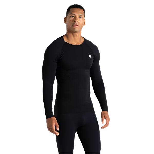 Dare2b Men's In The Zone Base Layer Long Sleeve Top Black