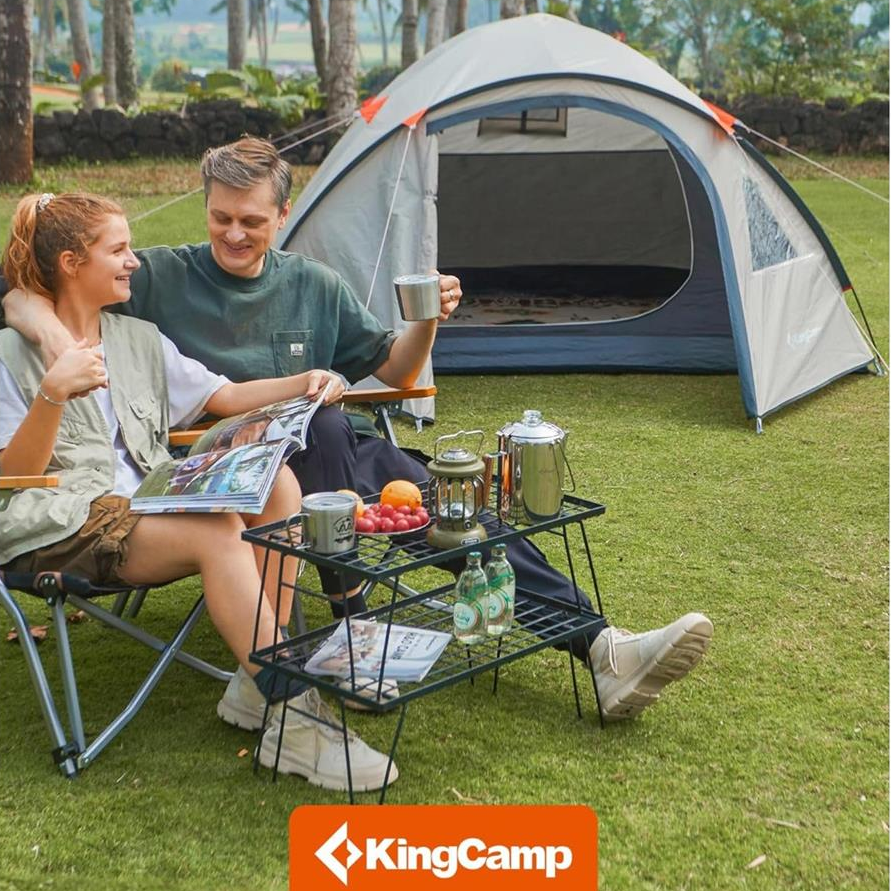 KingCamp Holiday 4 Dome tent Green