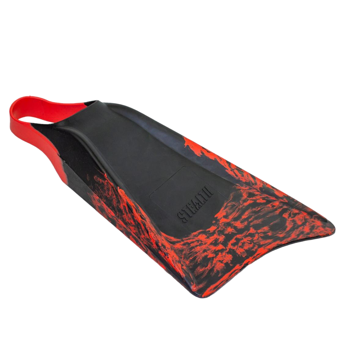 STEALTH S1 SUPREME FINS BLACK/RED - XS (3-4.5US)