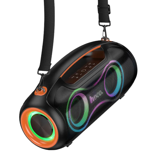 Hoco 600W Bluetooth Party Speaker with 2 Wireless Microphones