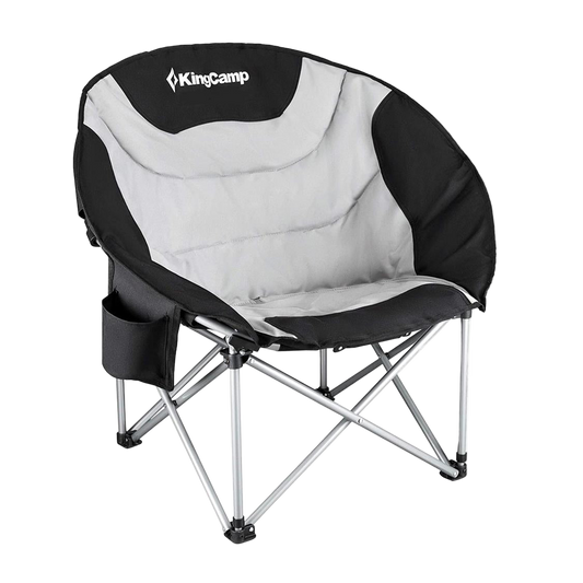 KingCamp Cherry Padded Moon Chair - Twin Pack