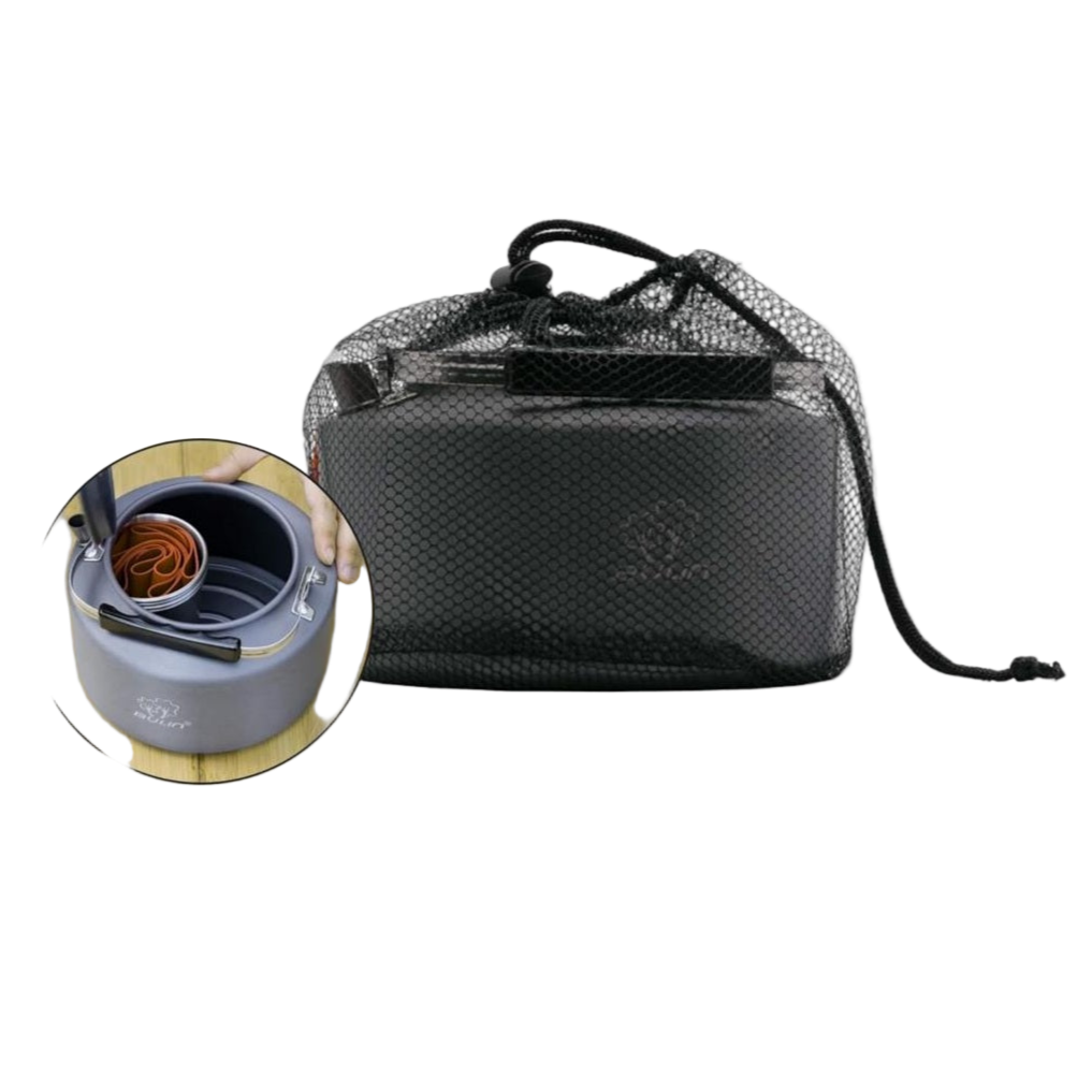 Bulin Camping Kettle Set with 4 Cups