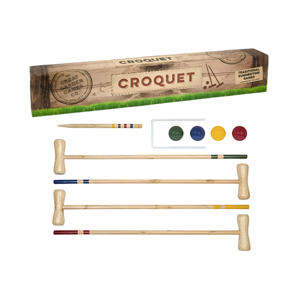 Professor Puzzle Croquet Set