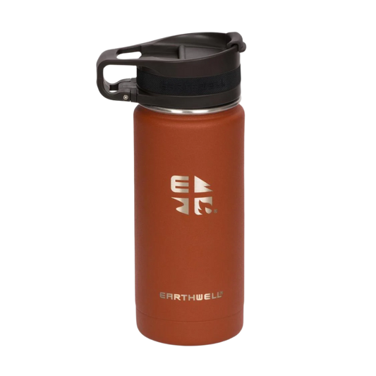 Earthwell Vacuum Bottle 470ml - Roaster Loop Cap - 3 Colours