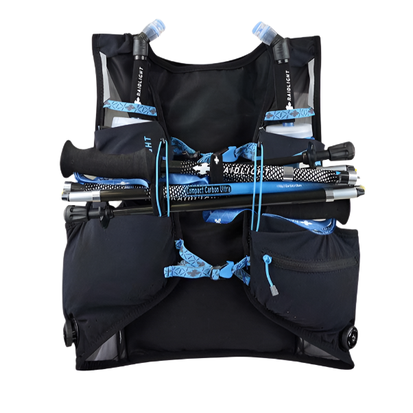 Raidlight Vest Responsiv 12L Mens - Black Blue