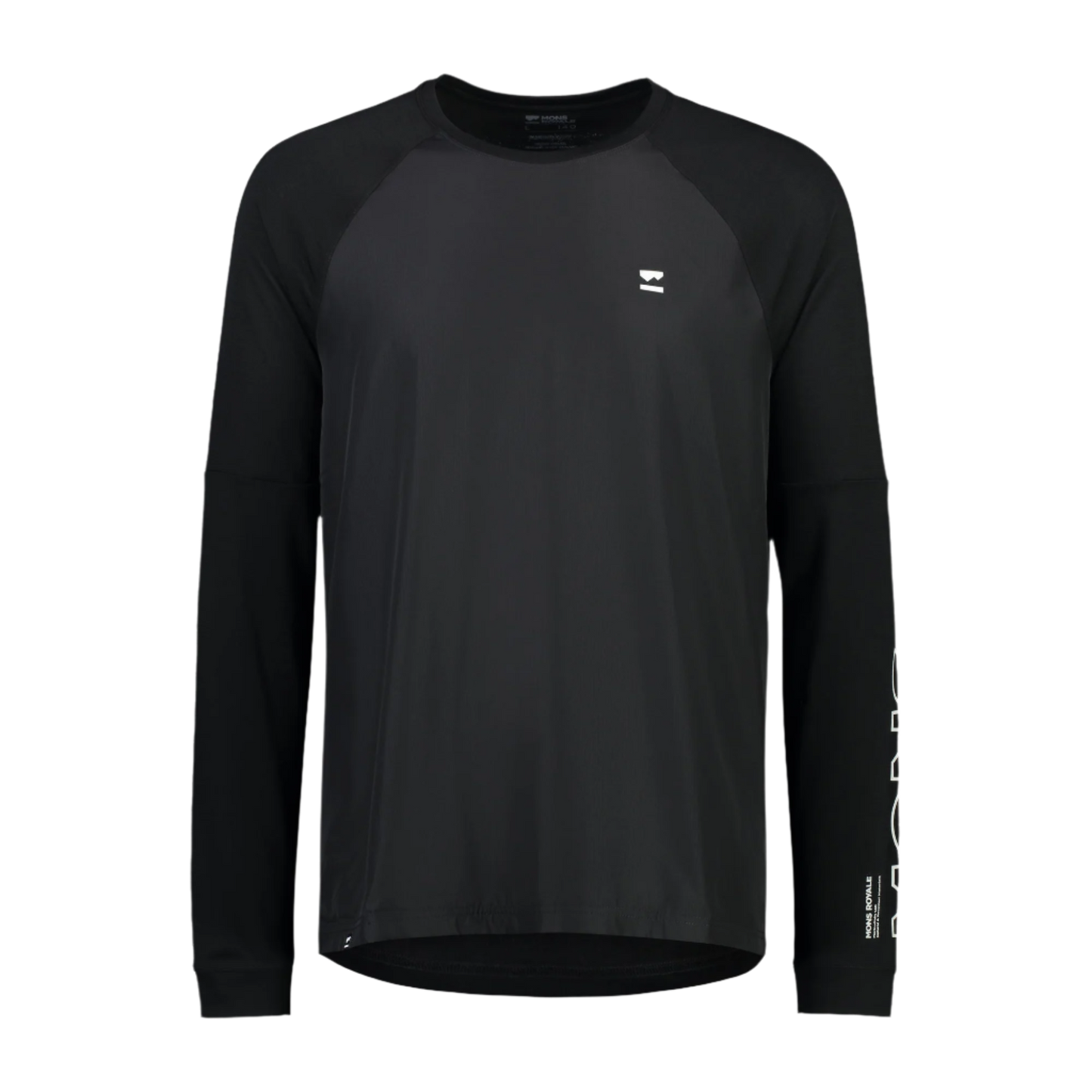 Mons Royale Tarn Wind Jersey Black - Medium