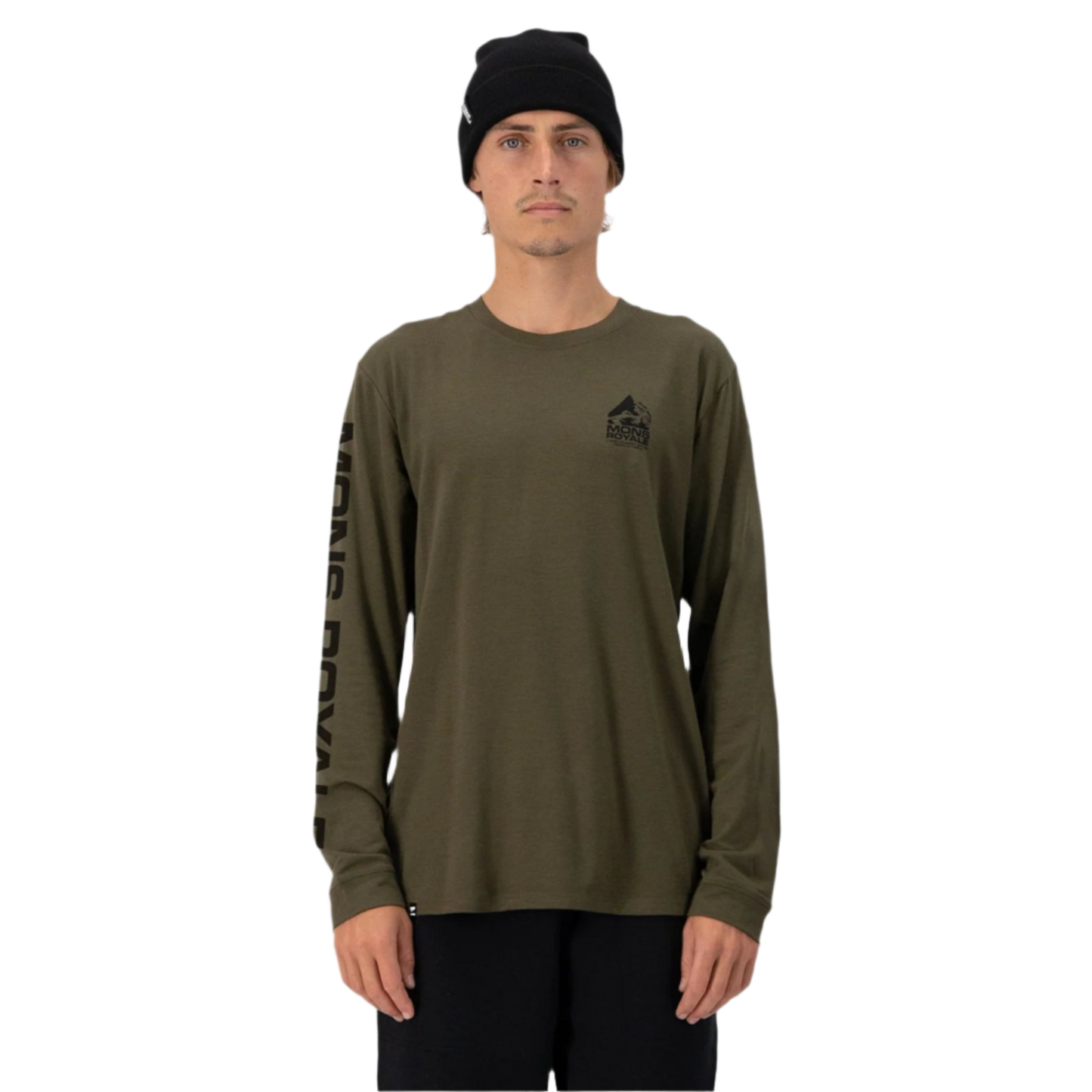 Mons Royale Icon Men's LS Top Connected MTN - Medium
