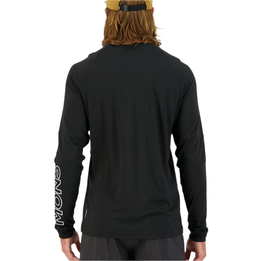 Mons Royale Tarn Wind Jersey Black - Medium
