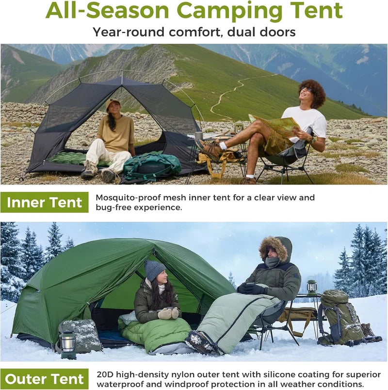 ATEPA Voyage 1 Person Adventure Tent