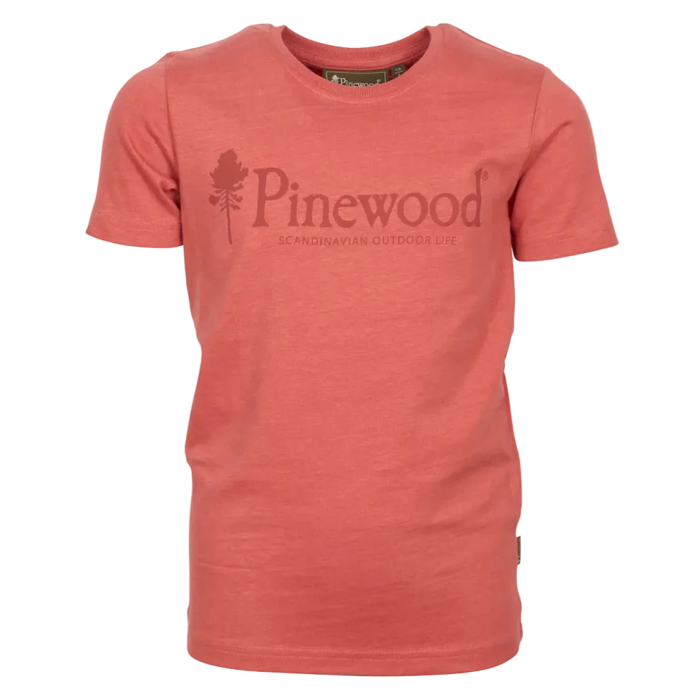 PINEWOOD Outdoor Life T-Shirt Kids Pink