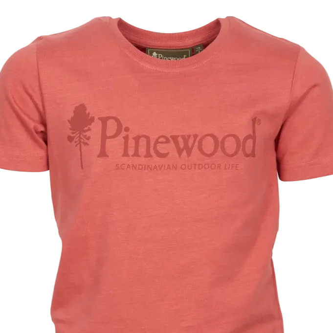 PINEWOOD Outdoor Life T-Shirt Kids Pink