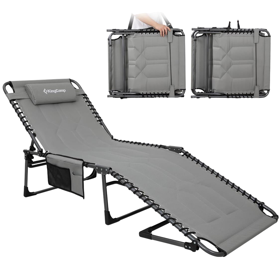 KingCamp Magnolia Folding Sun Lounger