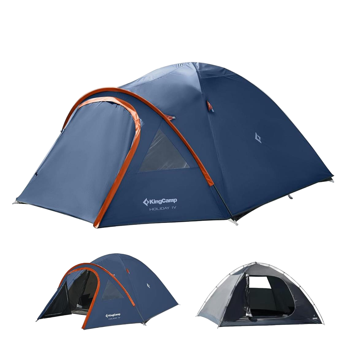 KingCamp Holiday 4 Dome tent Navy