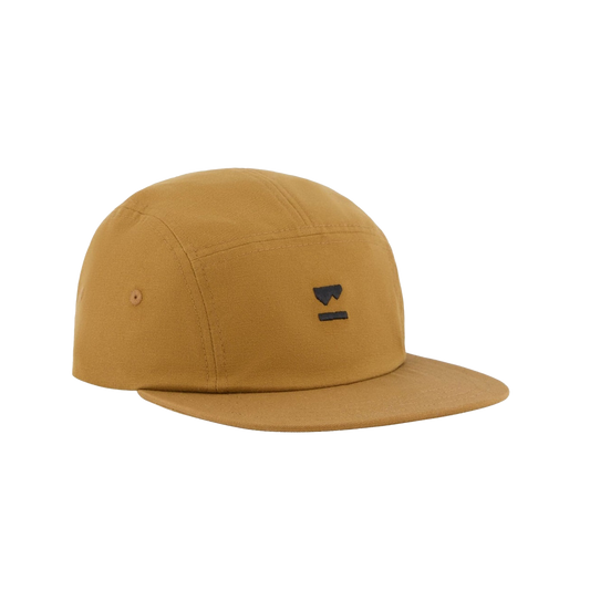 Mons Royale Ridgeline 5 Panel Cap Toffee
