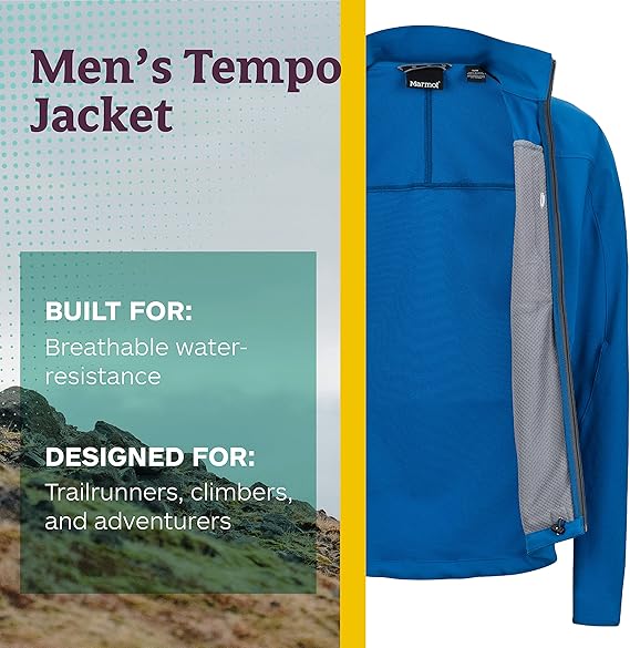 Marmot Tempo Soft Shell Jacket Blue Sapphire