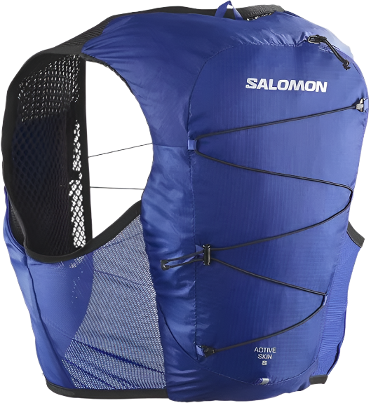 SALOMON Active Skin 8 w/ Flasks-Surf /Black-XS