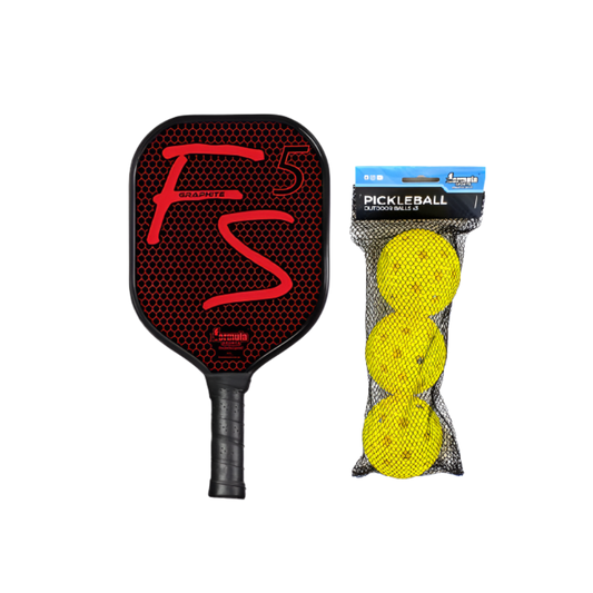 Formula Sports Pickleball Paddle Set with Balls