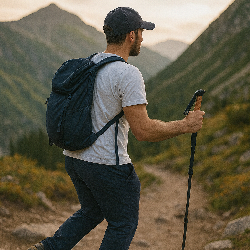 Atepa AA2520 Retractable Carbon Trekking Pole