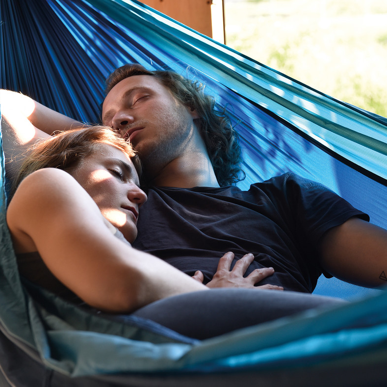 Cocoon Double Travel Hammock-Blue Moon + Tree Strap Set