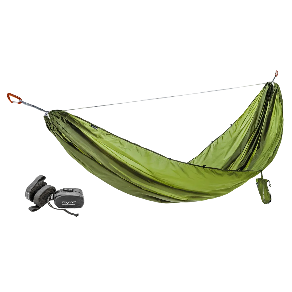 Cocoon Ultralight Hammock-Olive Green + Tree Strap Set – Get!Out