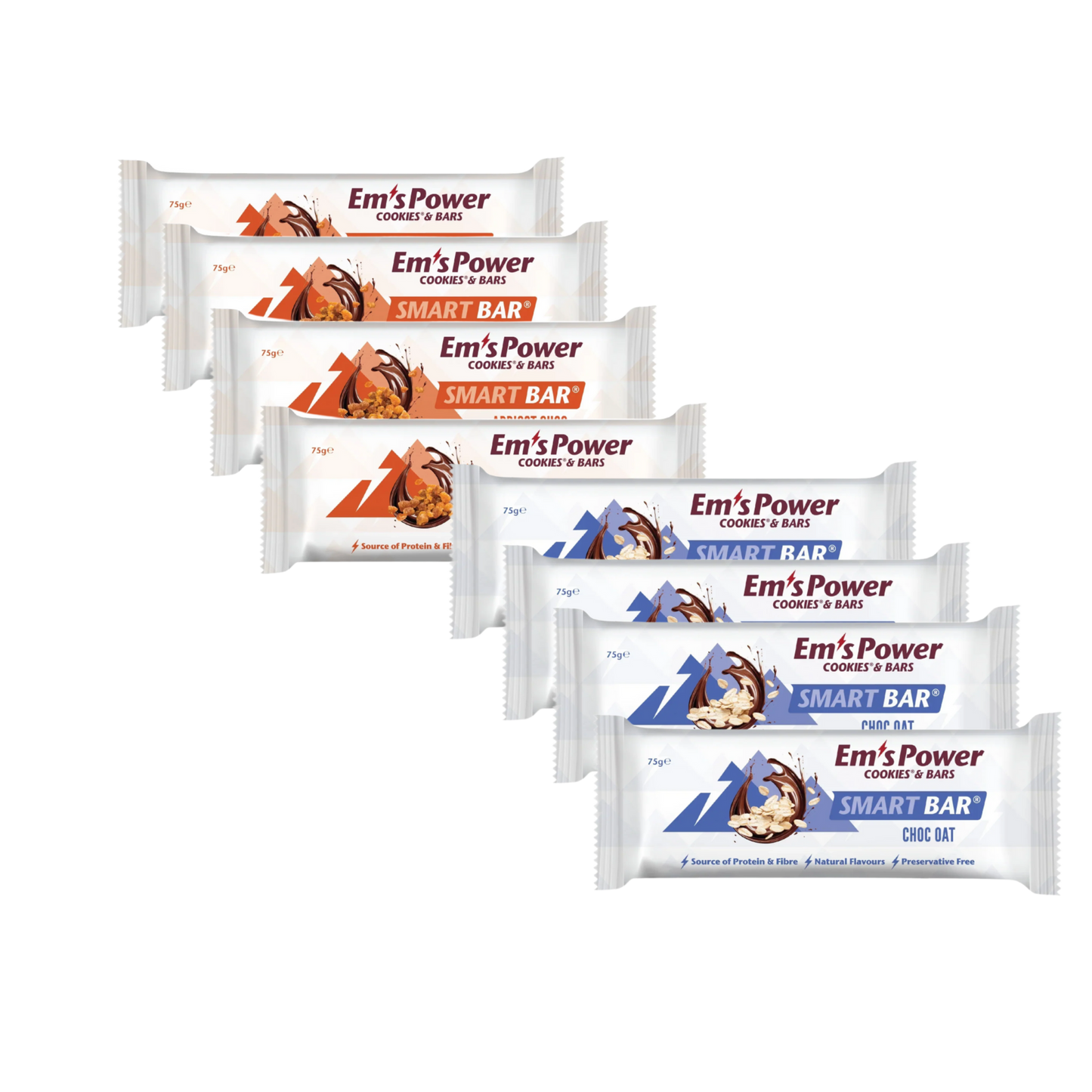 Em's Power Smart Bars - 8 pack