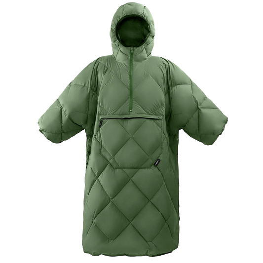 Atepa Murano Insulated Camp Poncho - Green