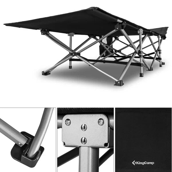 KingCamp XXL Folding Camping Bed Heavy Duty