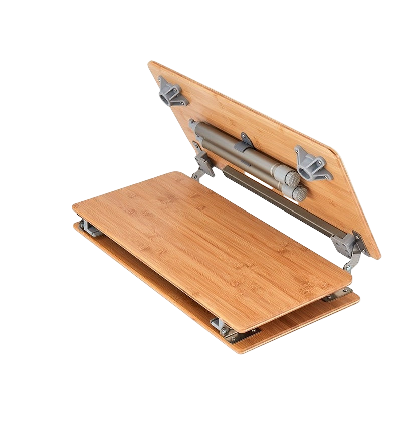KingCamp Folding 3 section Bamboo table - 75 x 50cm