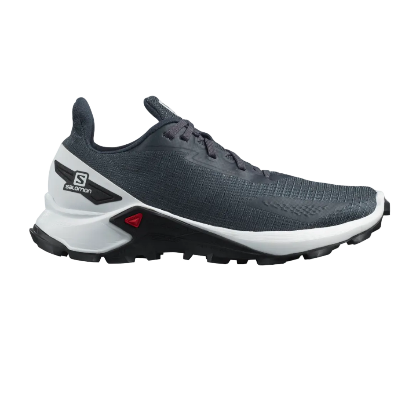 Salomon ALPHACROSS BLAST Women's Shoe - INDIA INK/WHITE/BLACK-5.5