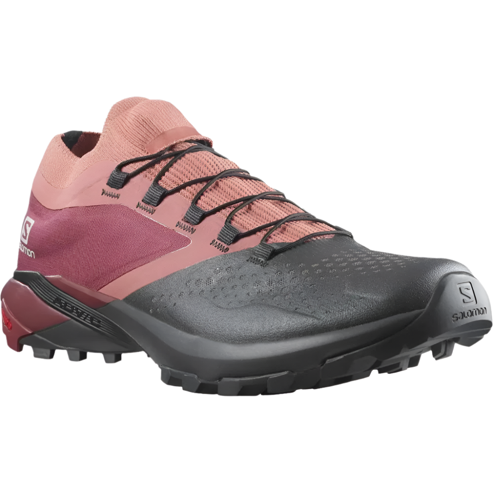 Salomon Women's Wings/Pro W-Ebony/Apple Butter/Persimon-5.5