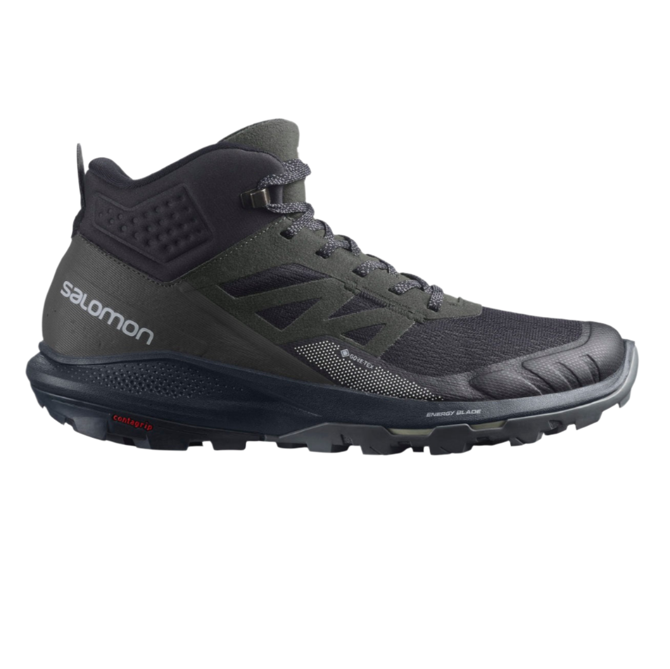 Salomon Outpulse Mid Gtx-Black Ebony Vanilla Ice-8.5