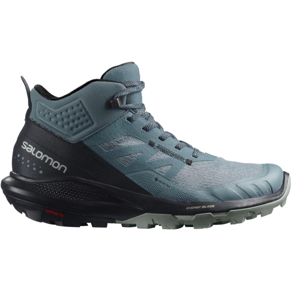 Outpulse Mid Gtx W-Stormy Weather Black Wrought Iron-5.5