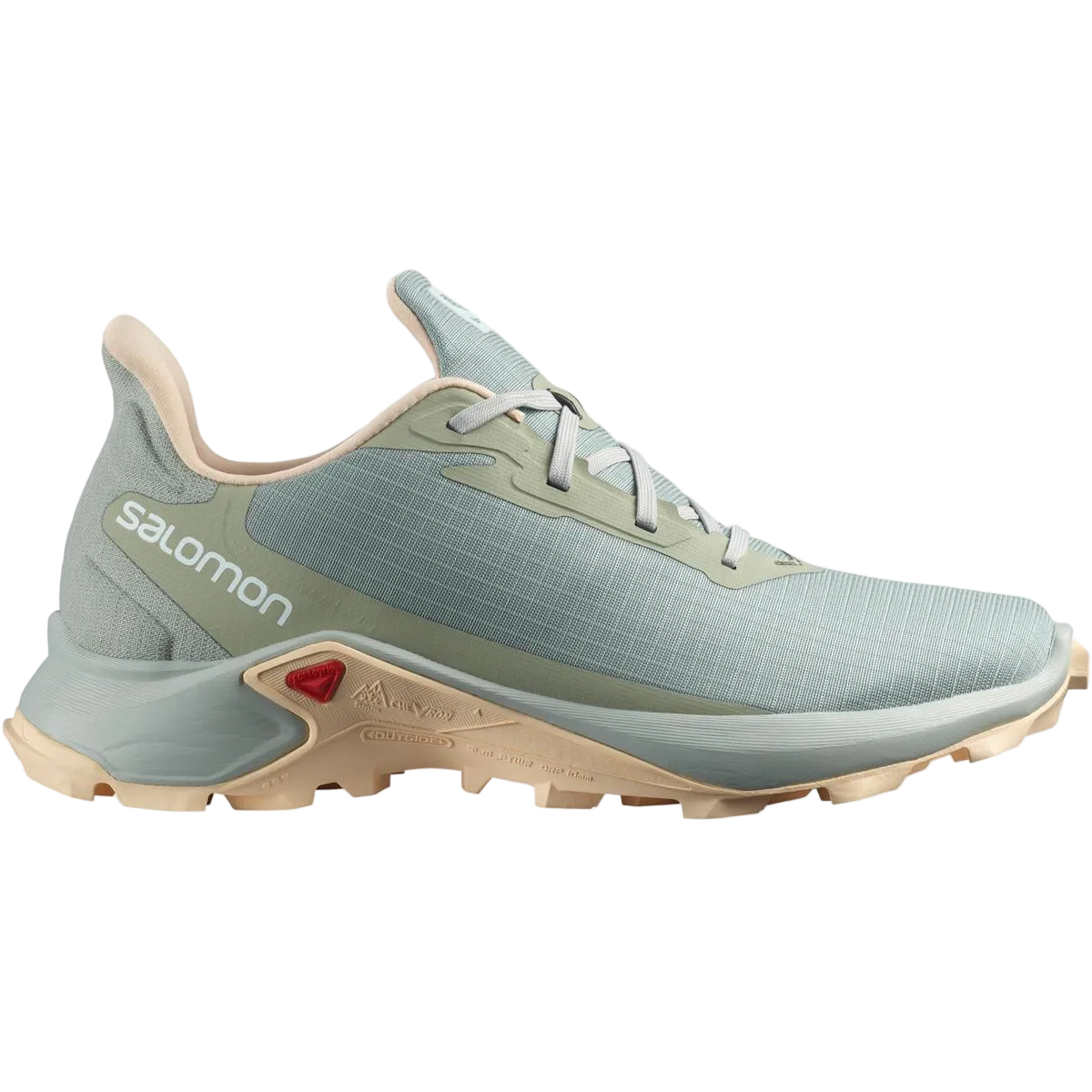Salomon Alphacross 3 Women's Shoes Wrought Iron Metal Sun Kiss-5.5