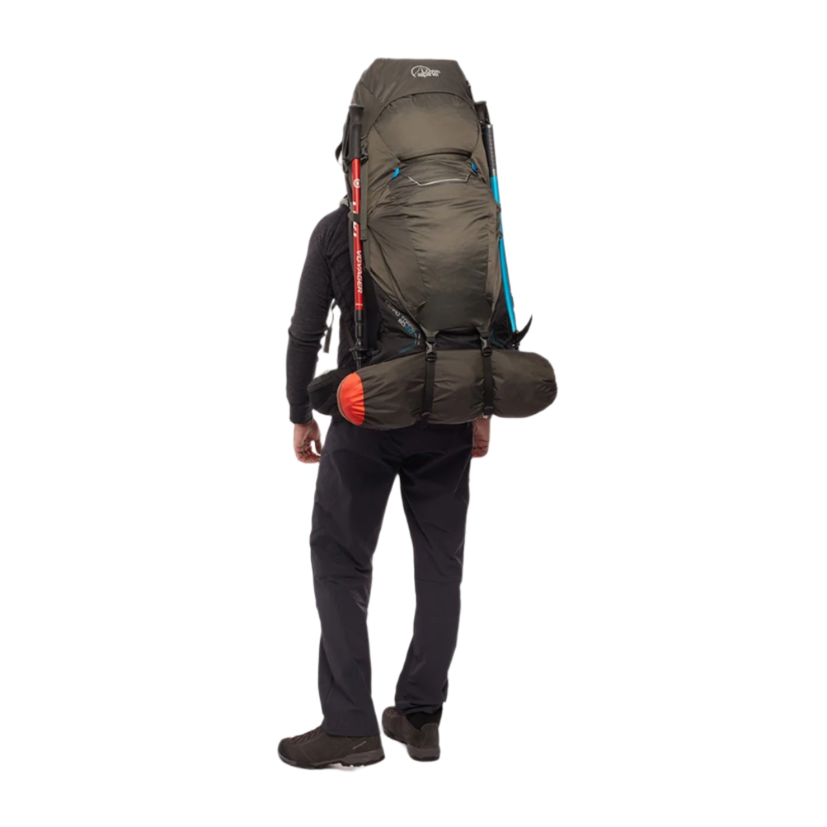 Lowe Alpine Men's Cerro Torre 65:85 Pack Black/Greyhound