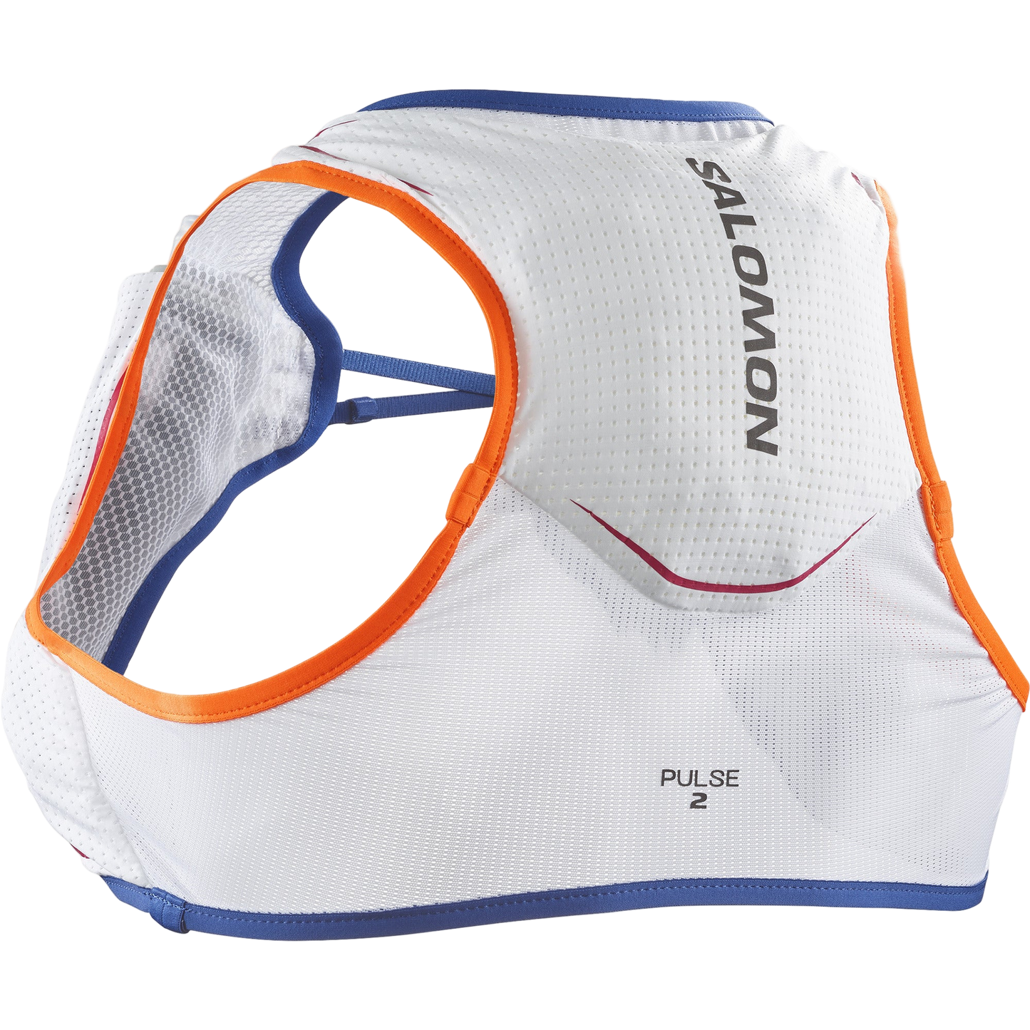 Salomon Pulse 2 Vest White/Surf The Web/Dragon Fire - Medium