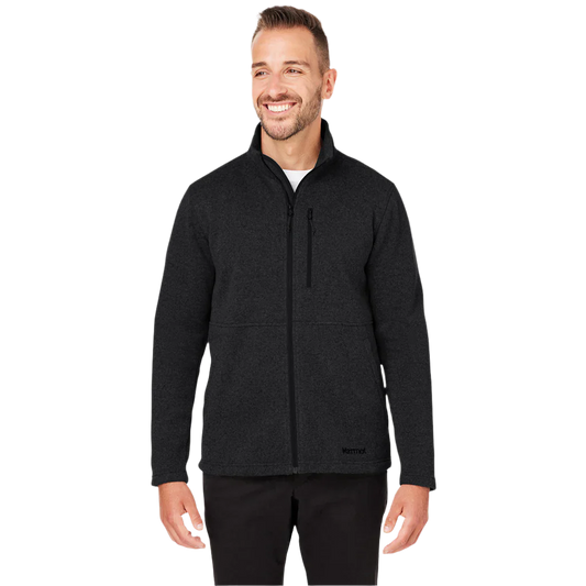 Marmot Dropline Men's Fleece Jacket Black - Size XL