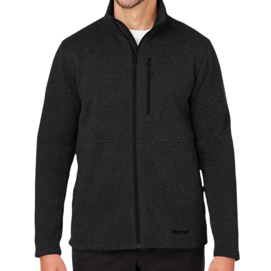 Marmot Dropline Men's Fleece Jacket Black - Size XL
