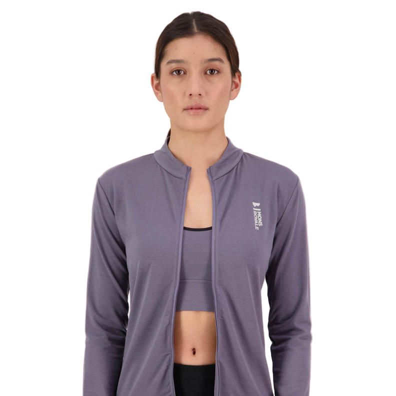 Mons Royale Women's Roam Cargo Full Zip LS Top