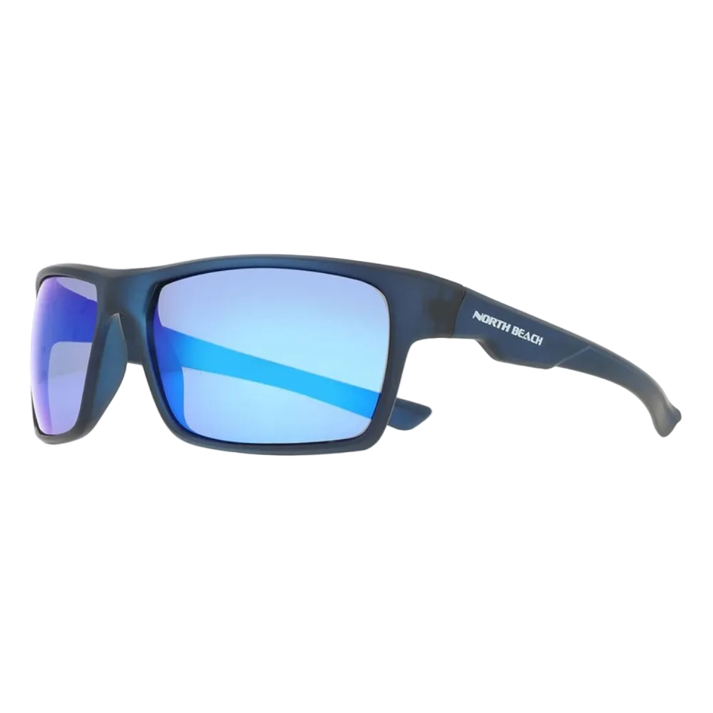 North Beach Pearleye Polarised Sunglasses - Blue Lens