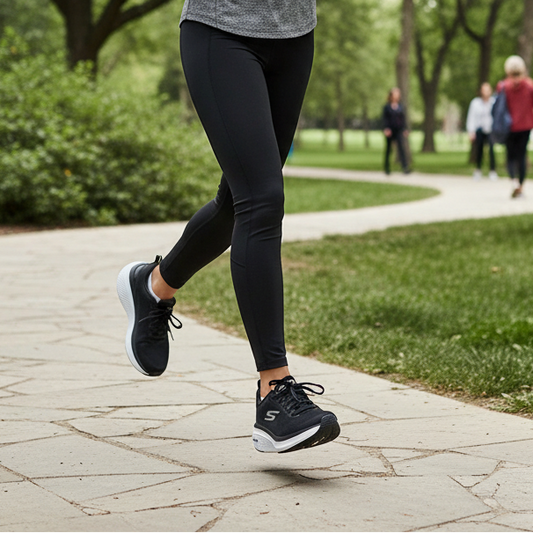 Skechers Women's Go Run Elevate 2.0 - Black/White