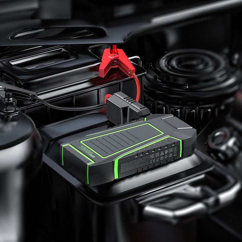Titan JumpStart 12V 600A 10000mah Jumpstarer Black