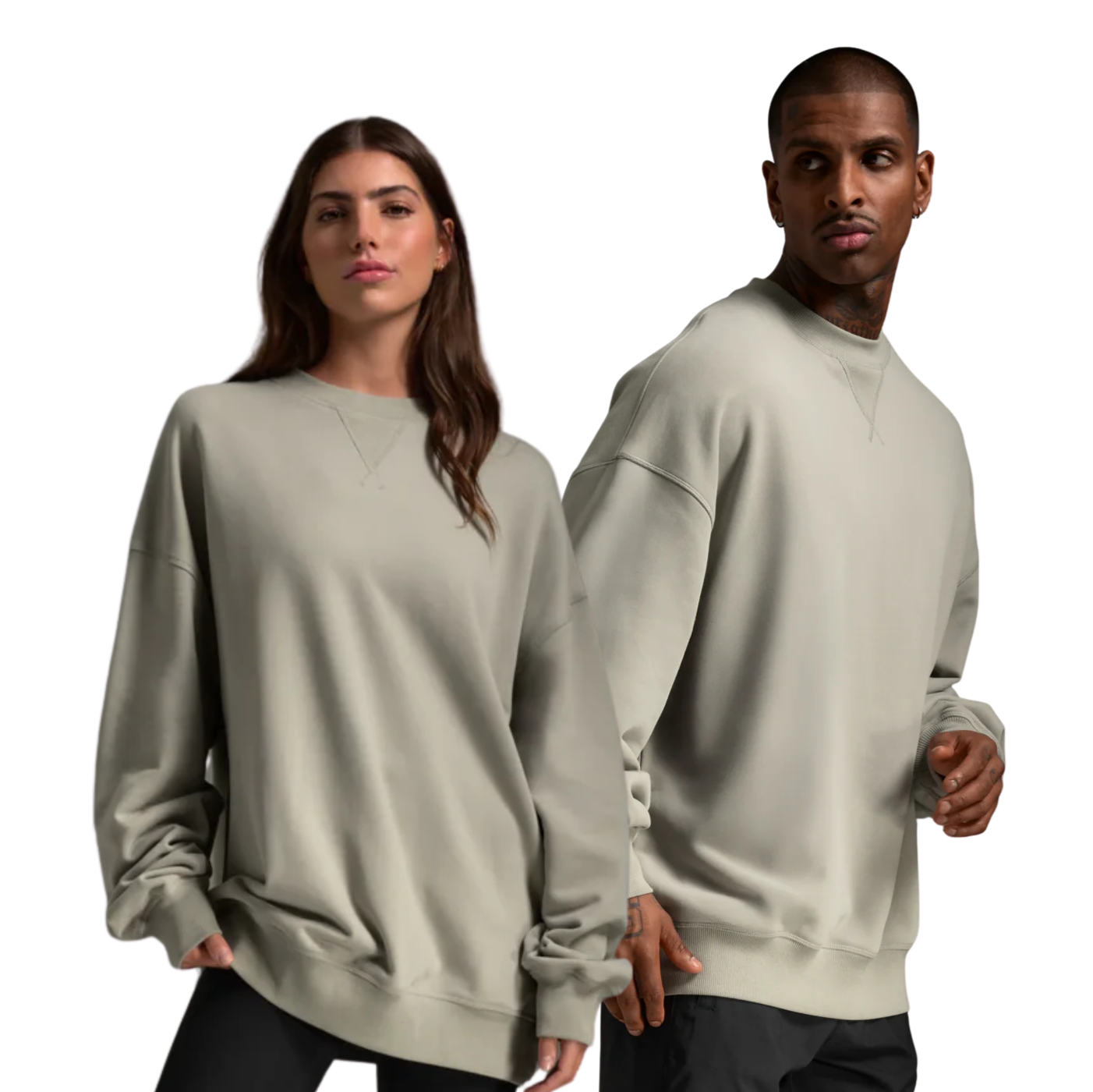 2XU Unisex EZ Oversized Organic Cotton Crew