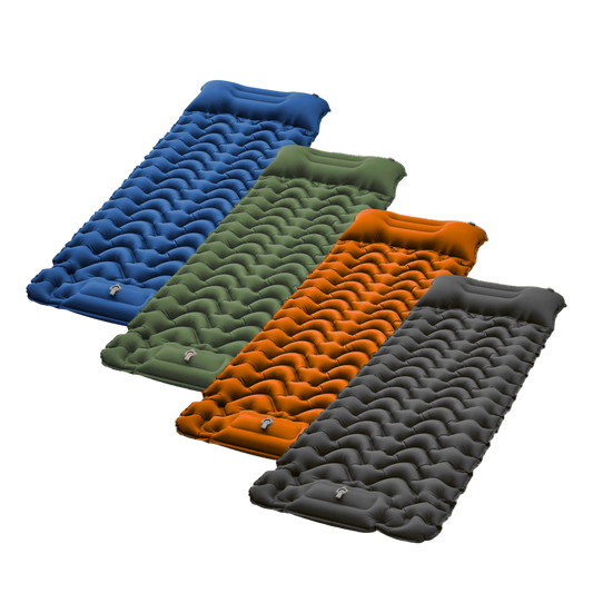 KingCamp Deluxe 10 Inflatable Sleep Mat - Four Colours