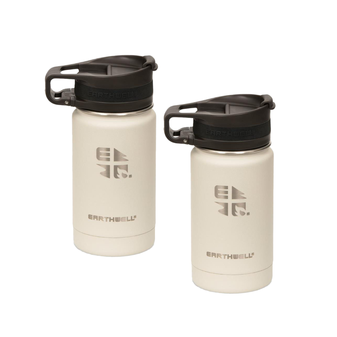 Earthwell Roaster™ Loop Bottle 350ml - Twin Pack - 3 Colours
