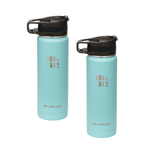 Earthwell Vacuum Bottle 20oz/590ml - Twin Pack - 2 Colours